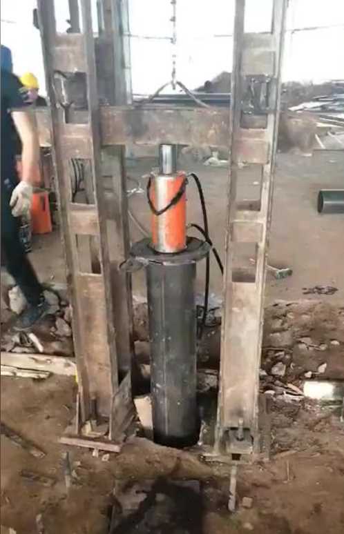大同浑源县钢管桩加固