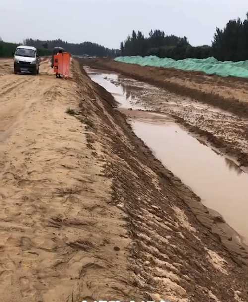 大同浑源县河道降水